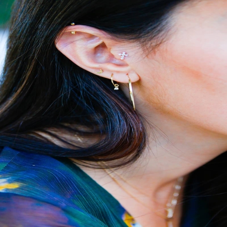 Piercing en Oro de 9K Luna