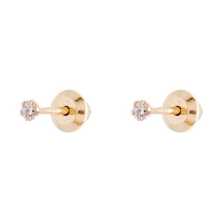 9K Gold Zirconia Piercing