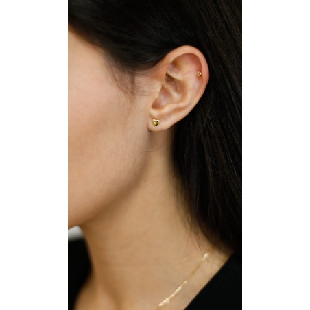 Heart Piercing in 9K Gold