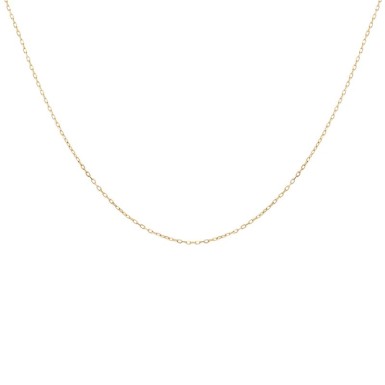 42 cm. 9K Gold Chain. Valentina Collection