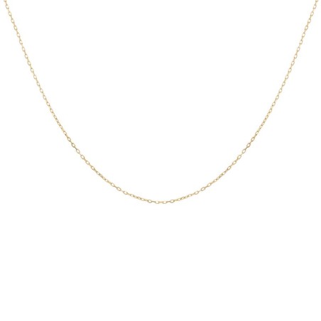 42 cm. 9K Gold Chain. Valentina Collection