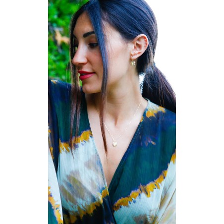 Adam's Leaf Pendant in 9K Gold