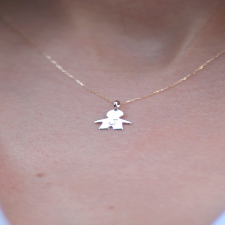 Child Necklace in 9K Gold