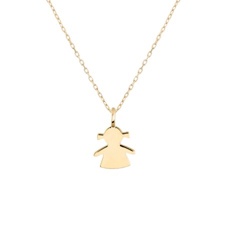 Girl Necklace in 9K Gold