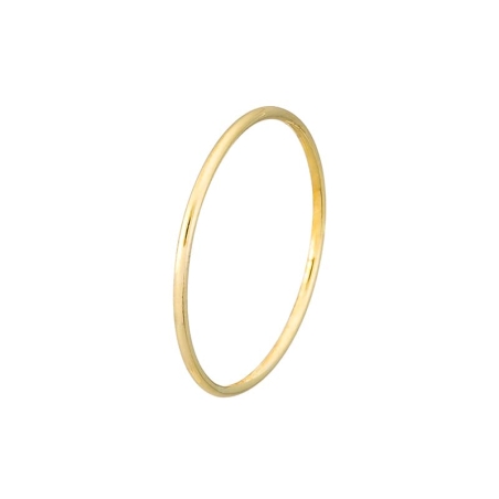 9K Gold Round Thread Ring