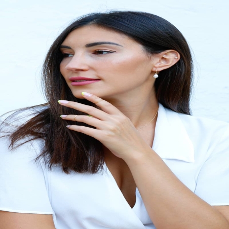 Anillo Mitad Dedo Oro 9K