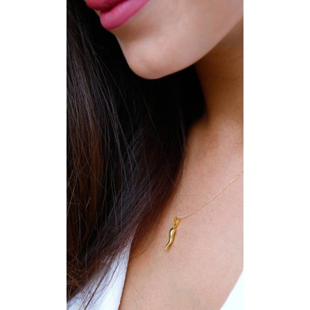 Pepper Pendant in 9K Gold