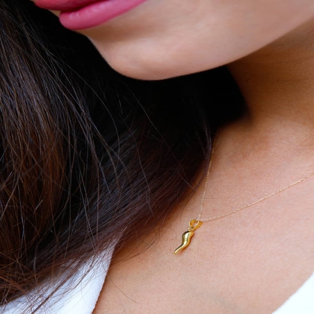 Colgante Pimiento en Oro de 9K