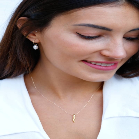 Pepper Pendant in 9K Gold