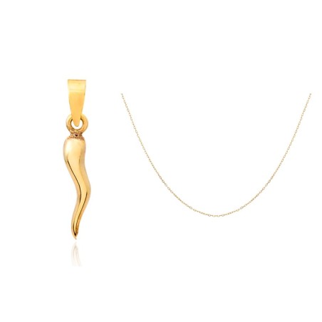 Colgante Pimiento en Oro de 9K