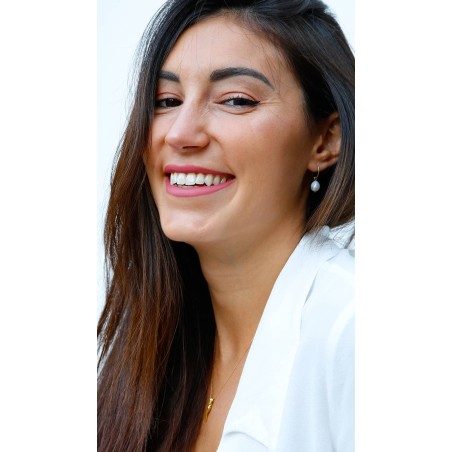 Pendientes Aro con Perla