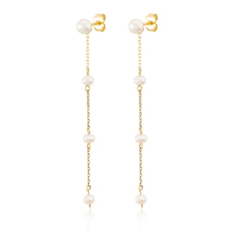 9K Gold Chain Earrings (copia) (copia)