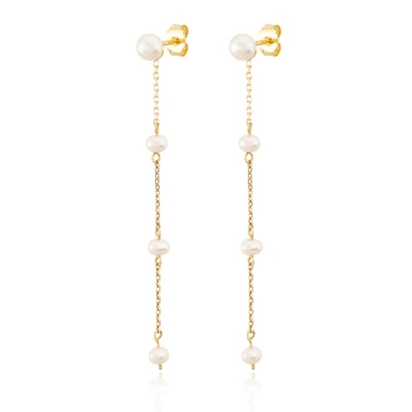 9K Gold Chain Earrings (copia) (copia)