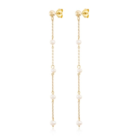 9K Gold Chain Earrings (copia) (copia) (copia)