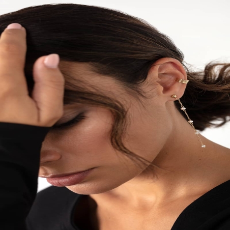 9K Gold Chain Earrings (copia) (copia) (copia)