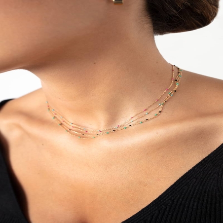 Gold Chain 45 cm. Thickness 0,19 mm (copia)