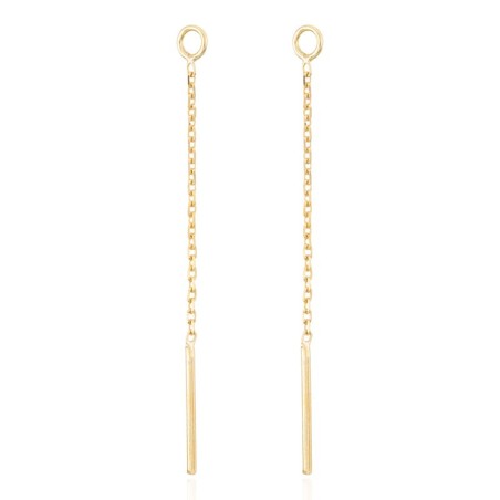 9K Gold Aquamarine Zirconia Hoop Earrings (copia)