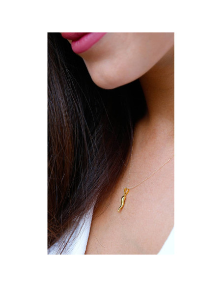 Colgante Pimiento en Oro de 9k