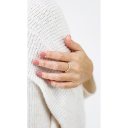 Anillo de Oro Bolitas