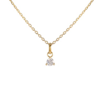 Colgante de Oro con Circonita