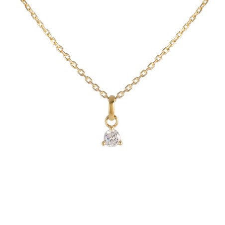 Colgante de Oro con Circonita