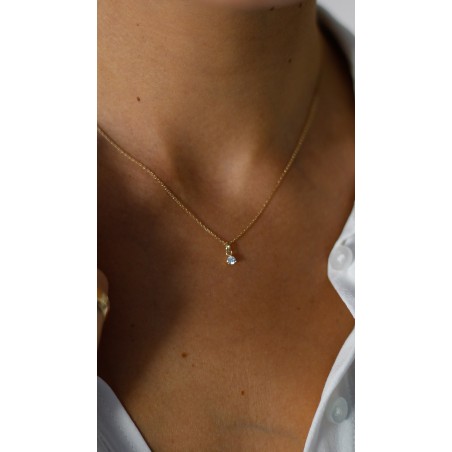 Colgante de Oro con Circonita